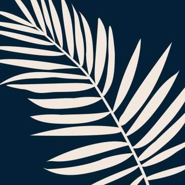 Açık bir arka planda yakın plan tropikal