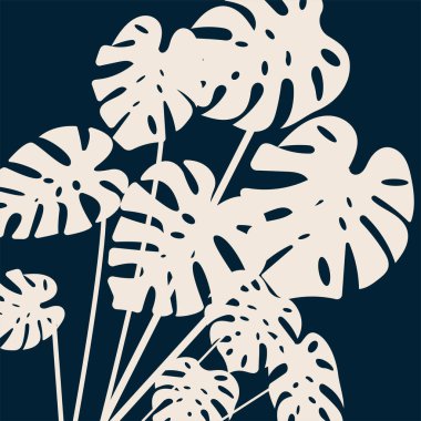 Açık bir arka planda yakın plan tropikal