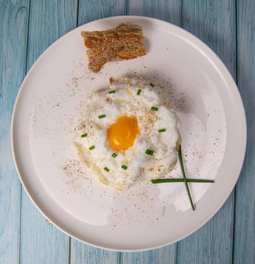 Recipe for Cloudy Eggs, Icloud Egg. High quality photo