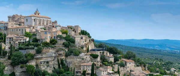 Näkymä Gordesin Kylään Vaucluse Provence Ranska Laadukas Kuva — kuvapankkivalokuva