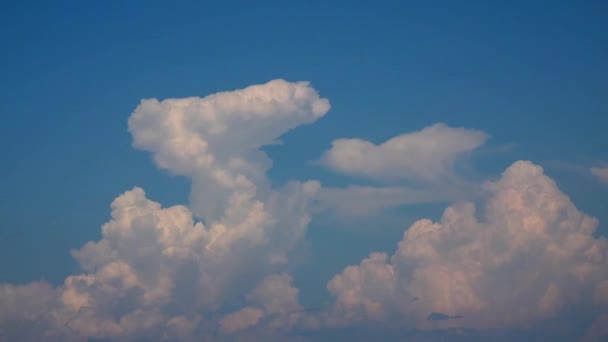 Gewitterwolken Zeitraffer Dunkle Wolken Versperren Die Sonne Vor Dem Sturm — Stockvideo