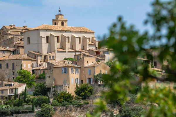 Gordes Vaucluse Provence Fransa Köyüne Bakın Yüksek Kalite Fotoğraf — Stok fotoğraf