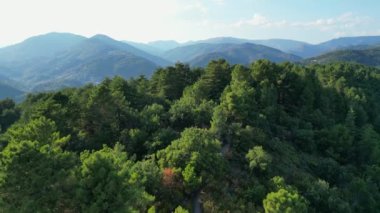 Val les Bains yakınlarındaki kırsal alan, Ardeche, Fransa, Avrupa. Yüksek kalite fotoğraf