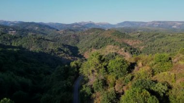 Val les Bains yakınlarındaki kırsal alan, Ardeche, Fransa, Avrupa. Yüksek kalite fotoğraf