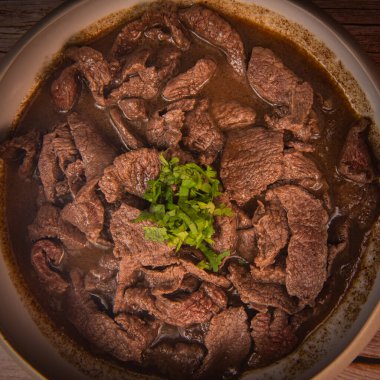 LEBAN RECİPE, Shawarma, Beef, VINEGAR, LEMON, Black Peper, JAMACAN Pepper, CINNAMON. Yüksek kalite fotoğraf