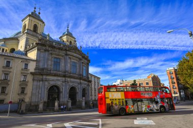 Madrid, İspanya 'da San Francisco El Grande Kilisesi. Yüksek kalite fotoğraf
