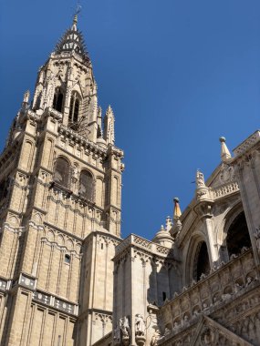 Toledo Katedrali, Saint Mary Primat Katedrali, Toledo, Castilla La Mancha, İspanya, yüksek kaliteli fotoğraf