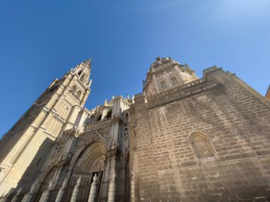Toledo Katedrali, Saint Mary Primat Katedrali, Toledo, Castilla La Mancha, İspanya, yüksek kaliteli fotoğraf