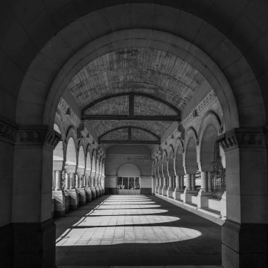 Lisieux 'daki Basilica Sainte Therese, Calvados Bölümü, Fransa. Yüksek kalite fotoğraf