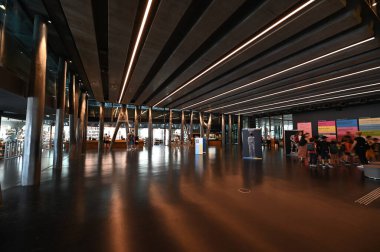 MARSEILLE, FRANCE - Haziran 2024: Avrupa ve Akdeniz Medeniyetleri Müzesi, MuCEM. Yüksek kalite fotoğraf