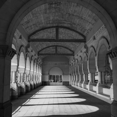 Lisieux 'daki Basilica Sainte Therese, Calvados Bölümü, Fransa. Yüksek kalite fotoğraf