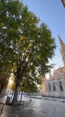 Saint-Andre de Bordeaux Katedrali, Bordeaux, Gironde, Fransa, yüksek kaliteli 4K görüntü