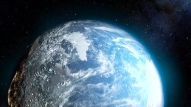 Dünya gezegeni alevlerle uzaklaşıyor
