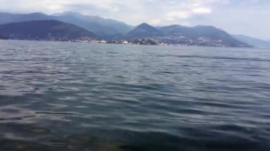Görünüm lake Garda, İtalya