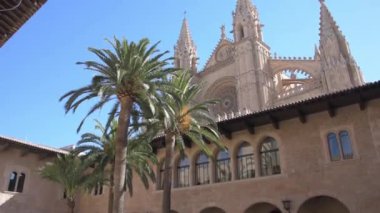 Palma de Mallorca katedralinin mimari görüşü