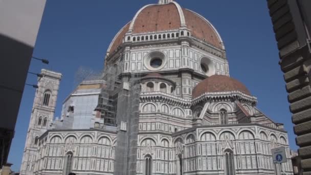 フローレンス イタリア 美しい建築 — ストック動画