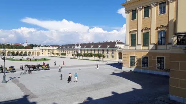 Palácio Imperial Viena Sede Casa Imperial Habsburgo — Vídeo de Stock