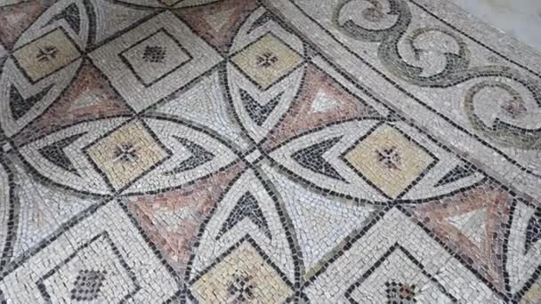 Самая Красивая Византийская Мозаика Мире Сокровища Искусства Культуры — стоковое видео