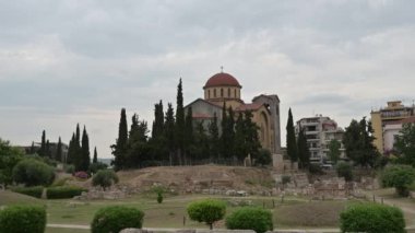 ATHENS - AGIA TRIADA BYZANTINE Kilisesi