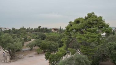 Antik Yunan 'da halk yaşamının yer aldığı Yunan agorası