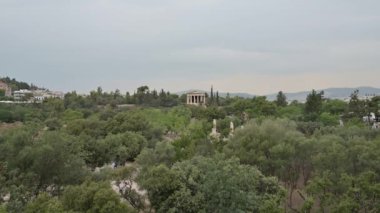 Antik Yunan 'da halk yaşamının yer aldığı Yunan agorası