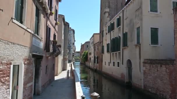Wycieczka Wielkim Kanałem Wenecji — Wideo stockowe