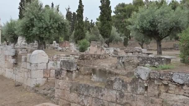 Αθηνα Βυζαντινη Εκκλησια Τησ Αγιασ Τριαδασ — Αρχείο Βίντεο