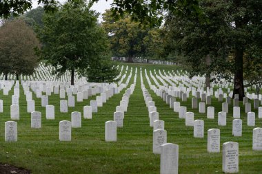 Sivil Wa sırasında Amerikan askeri mezarlığı kuruldu