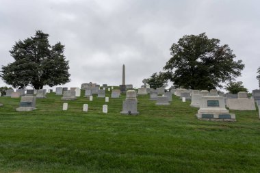 Sivil Wa sırasında Amerikan askeri mezarlığı kuruldu