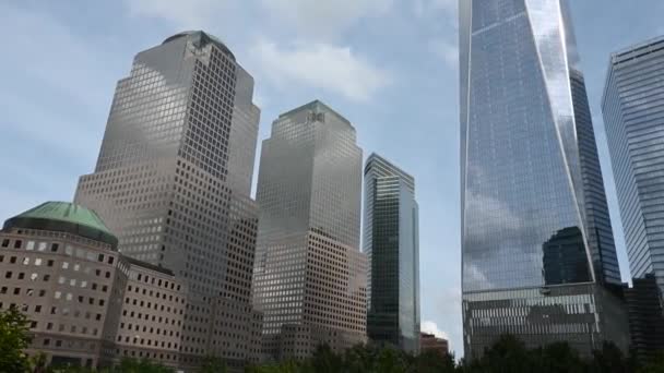Budovy Světového Obchodního Centra — Stock video