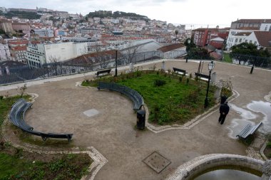 Lizbon Portekiz 'in mimari görünümü