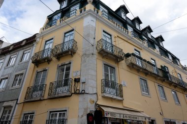 Lizbon Portekiz 'in mimari görünümü