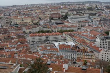 Lizbon Portekiz 'in mimari görünümü