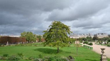 Tuileries bahçesinde Paris