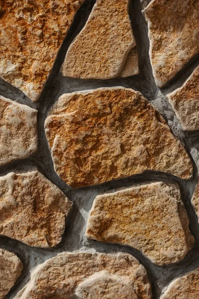 Una Gran Piedra Sobre Los Cimientos Diseño Paisaje Piedra —  Fotos de Stock