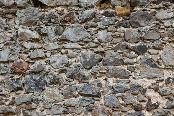 Stein Alte Mauer Aus Riesigen Blöcken Hintergrund Aus Steinen Das — Stockfoto