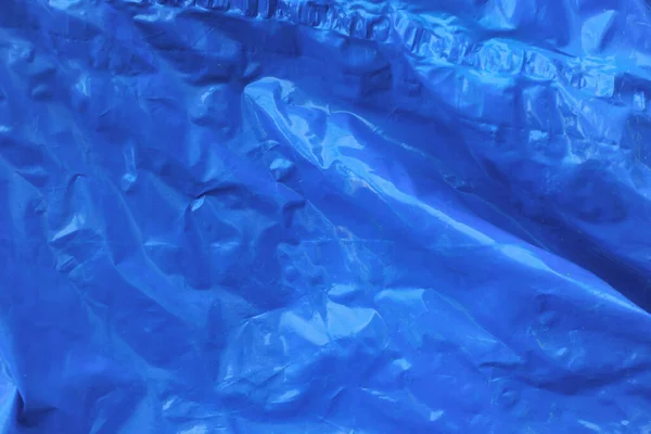Geçirmez Çanta Üretimi Için Mavi Silikon Kumaş Dokusu Yüksek Kalite — Stok fotoğraf