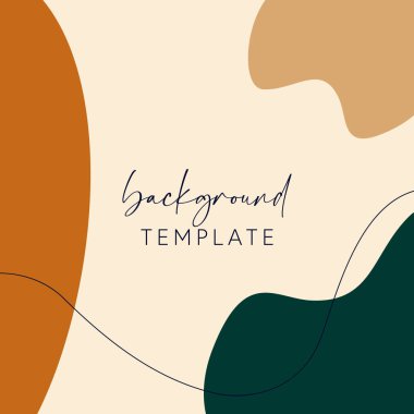 Trendy abstract square templates with geometric shapes. Good for social media posts, mobile apps, banner designs and online promotions and adverts. Abstract vector background.