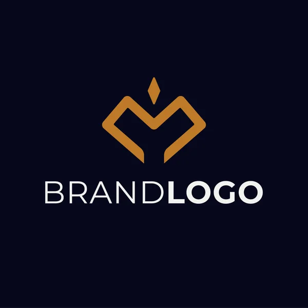 Schriftzug Logo Design Logo Der Luxusmarke — Stockvektor