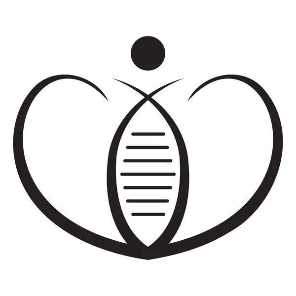 人間のハートシンボル シンプルなフラットアイコン ハートのベクトルアイコンデザイン — ストックベクタ