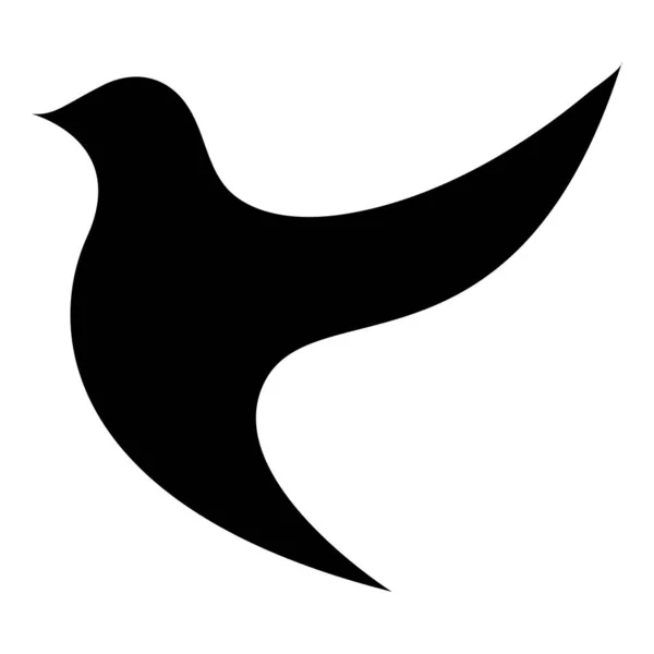 Анотація Геометричних Птахів Векторний Дизайн Піктограм Проста Плоска Піктограма — стоковий вектор