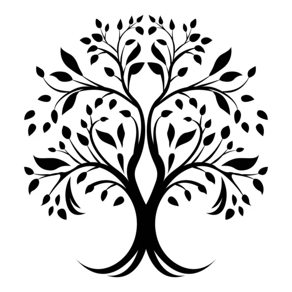Beautiful Tree Vector Icon Design Nature Flat Icon — Stock Vector