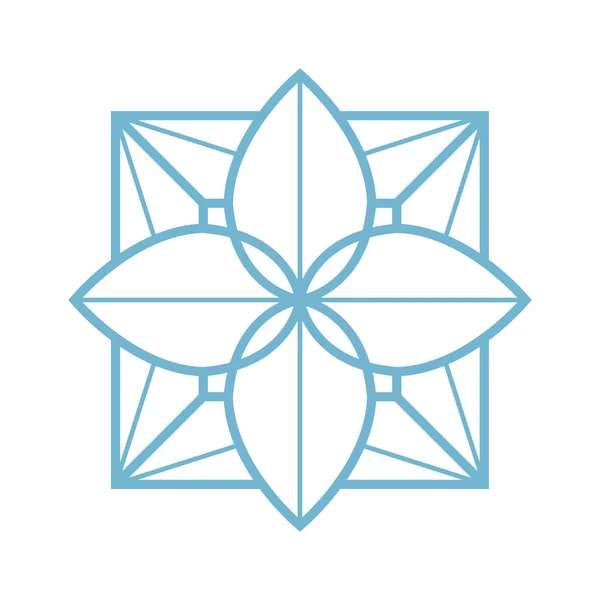 Абстрактный Геометрический Логотип Дизайн Орнаментальных Векторных Икон Индустрии Красоты — стоковый вектор