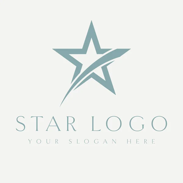 Diseño Del Logotipo Del Vector Estrella Diseño Moderno Icono Vectorial Gráficos vectoriales