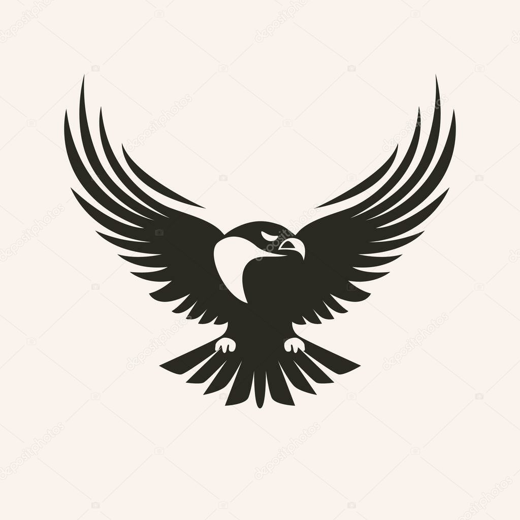 Command attention with our vector eagle emblem. Majestic and powerful, this symbol of strength and freedom adds a regal touch to your designs.