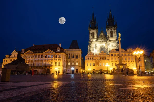Prag Tschechische Republik Juni 2022 Tyn Kirche Und Altstädter Ring — Stockfoto