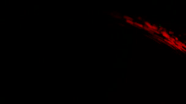 Абстрактна Барвиста Хвиля Цифрових Частинок Світло Абстрактний Фон Анімація Кібер — стокове відео