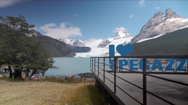 我爱Spegazzini冰川洛斯冰川国家公园圣克鲁斯省 巴塔哥尼亚 阿根廷 高质量的4K镜头 — 图库视频影像