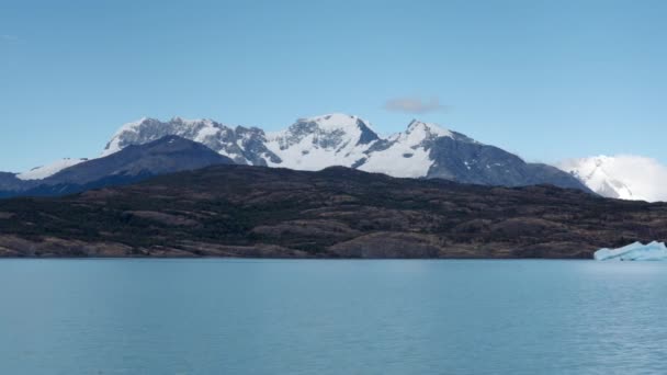 Spgazzini Glaciares Los Glaciares国立公園の氷山サンタクルーズ州 パタゴニア アルゼンチン 高品質4K映像 — ストック動画