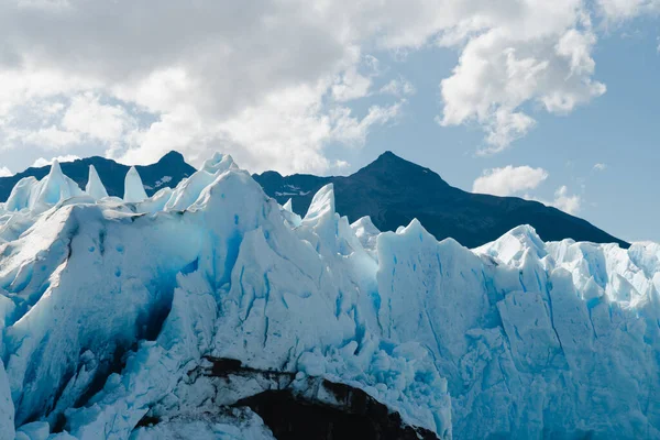 Παγετώνας Perito Moreno Στο Εθνικό Πάρκο Glaciares Έξω Από Calafate — Φωτογραφία Αρχείου